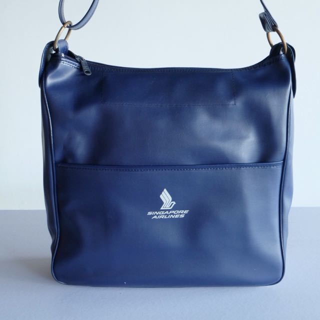 Vintage Singapore Airlines Shoulder Bag, Men's Fashion, Bags, Sling Bags on Carousell