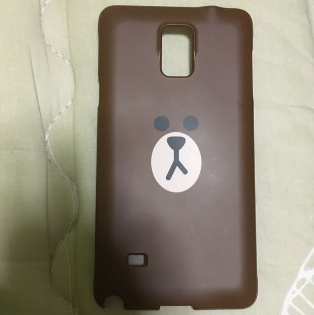 Authentic Samsung Note 4 Line Brown Casing From Korea Computers Tech Parts Accessories Networking On Carousell