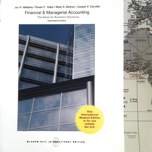 Financial Managerial Accounting Seventh Edition The Basis For