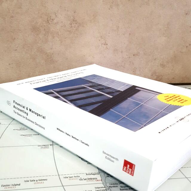 Financial Managerial Accounting Seventh Edition The Basis For