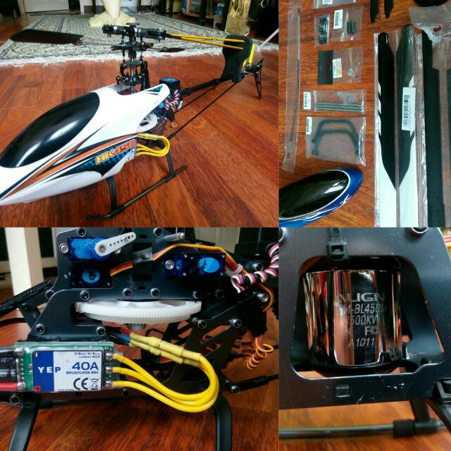 Hobbyking 2024 450 helicopter