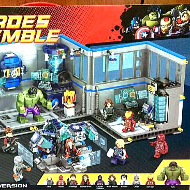 lego avengers lab