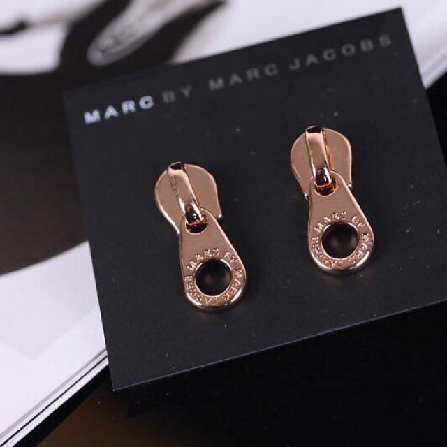 Marc jacobs zipper earrings sale