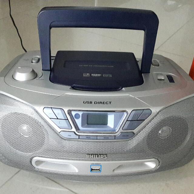 Philips Radio CD Player, Hobbies & Toys, Music & Media, CDs & DVDs on ...