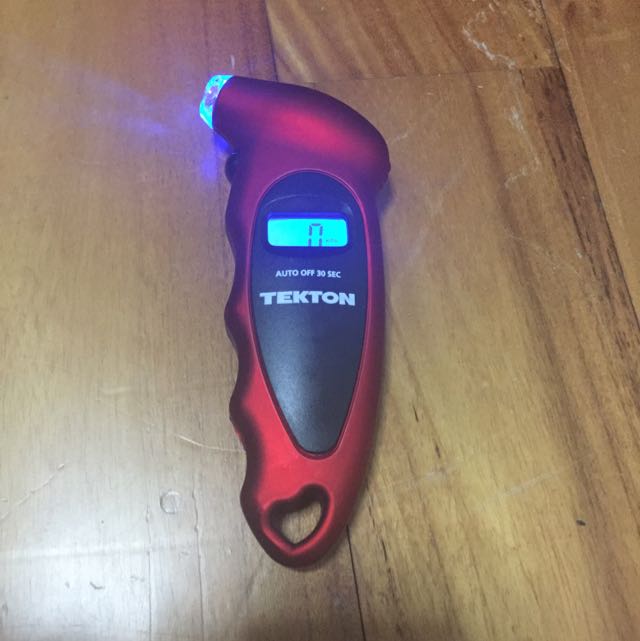 Tekton Tire Pressure Gauge, Health & Nutrition, Health Monitors
