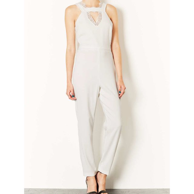 topshop lace jumpsuit