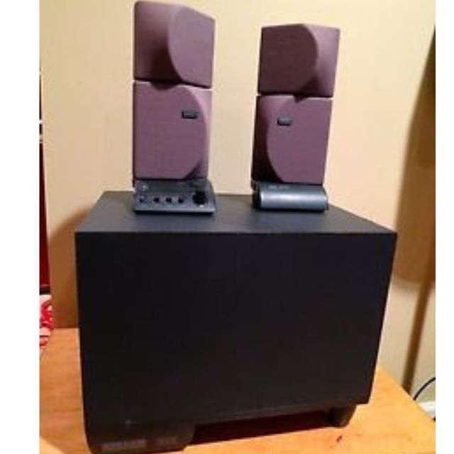 SOLD Altec Lansing ADA885 black
