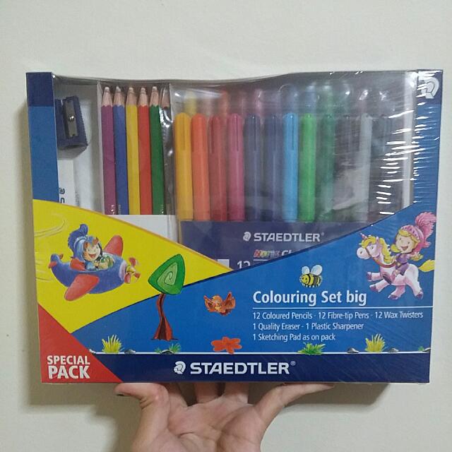 Bnip Staedtler Colouring Set Design Craft On Carousell