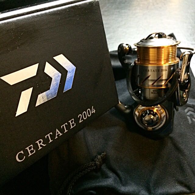 Moulinet Daiwa Certate 2004 (2013) – 4,8:1, 10 Roulements, 230g – Fabriqué Au Japon