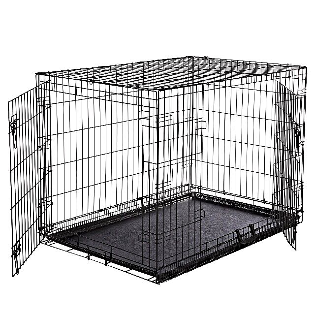 DoubleDoor Pet Cage, Pet Supplies, Homes & Other Pet Accessories on