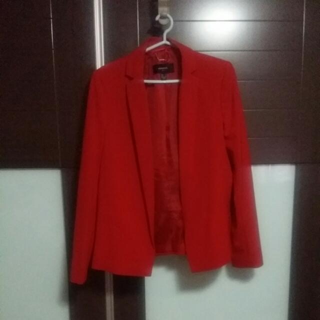 mango red suit
