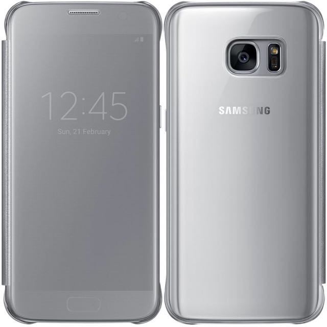 Samsung Galaxy S7 Edge Clear View Cover Electronics On Carousell