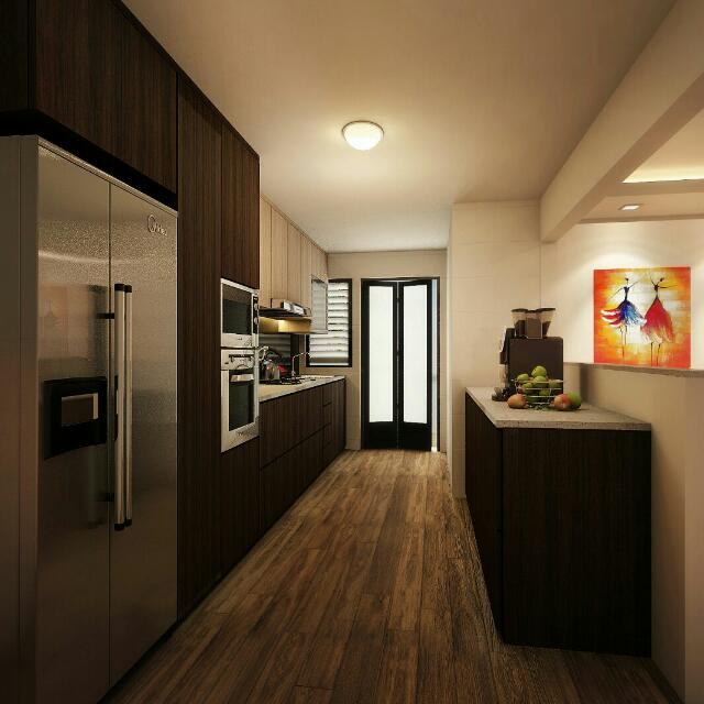 Bto Kitchen Package Furniture On Carousell