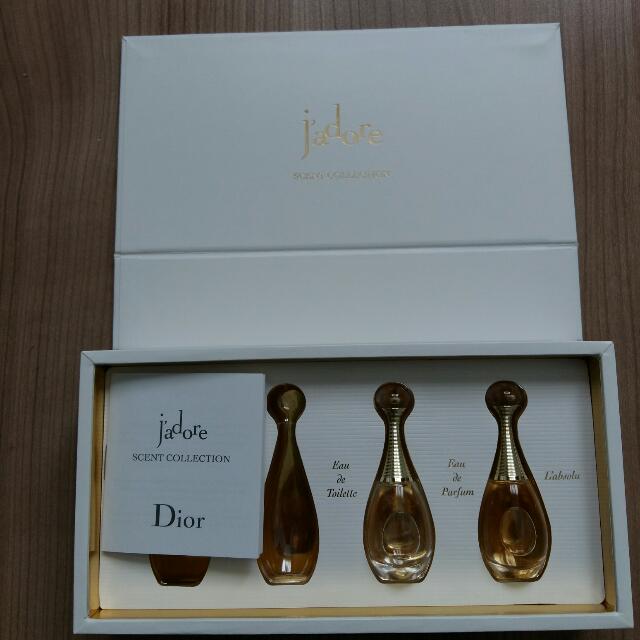 Dior J'adore Miniature Perfume Set, Beauty & Personal Care, Fragrance