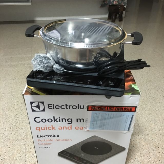 Electrolux Portable Induction Cooker ETD29PKB, TV & Home Appliances