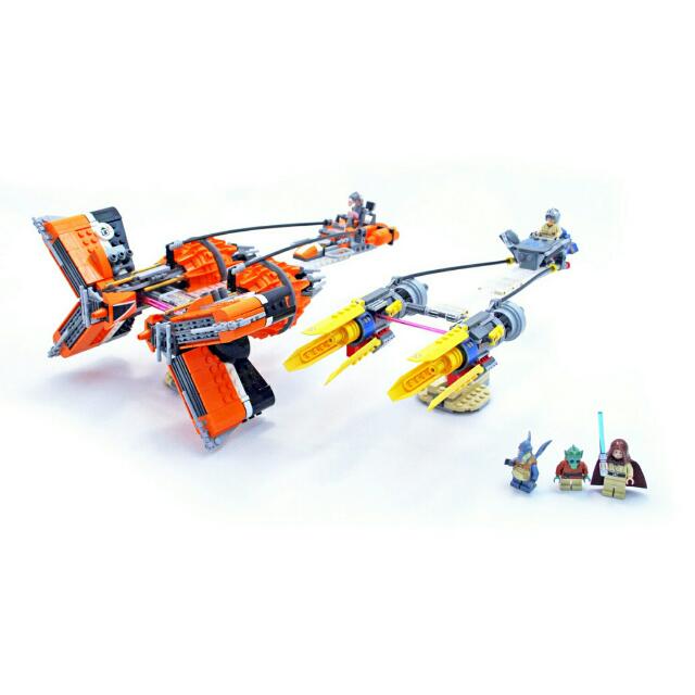 anakin and sebulba's podracers lego