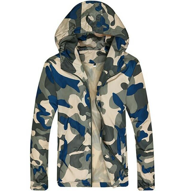 Men's camouflage coat shop