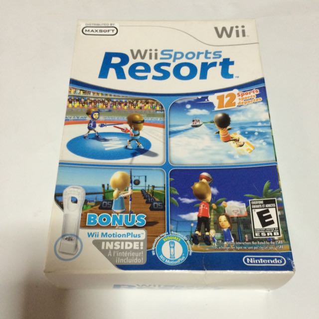Wii Sports Resort Game Only, Hobbies & Toys, Toys & Games on Carousell