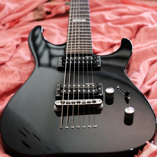 高品質 ESP 7弦ギター M-17 LTD - エレキギター - cft-hammamet.com