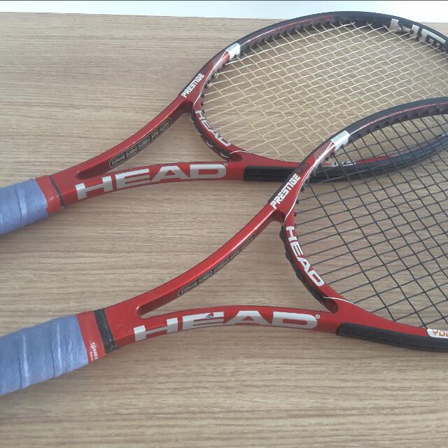 Head Tennis Rackets, Sports Equipment, Sports & Games, Racket & Ball