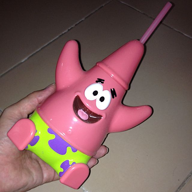 The Spongebob Squarepants Movie Patrick Star GV Drink Bottle, Hobbies & Toys, Toys & Games on