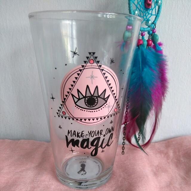 Typo Make Your Own Magic Drinking Gl Tumblr 450ml Typo Make Your Own Magic Drinking Gl Tumblr 450ml Peralatan Dapur Di Carou