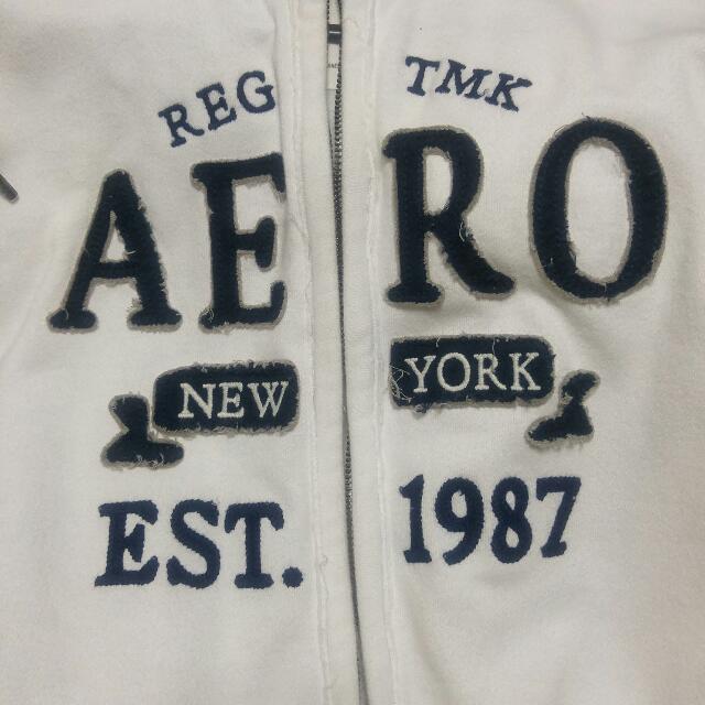 White aeropostale clearance hoodie