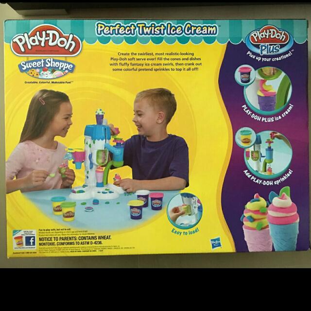 Play doh perfect store twist ice cream set