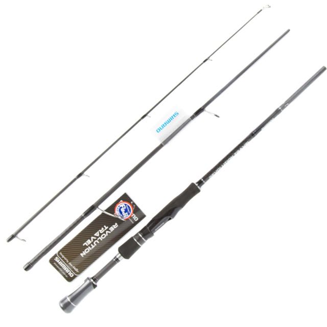 Brand New Shimano Revolution Tcurve Travel Fishing Rod, Sports on