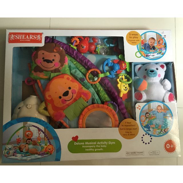 Deluxe Musical Activity Gym Babies Kids Infant Playtime on Carousell