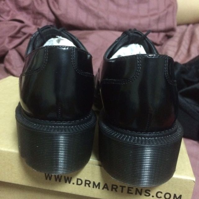 dr martens adelaide henrietta black oxford mid heel