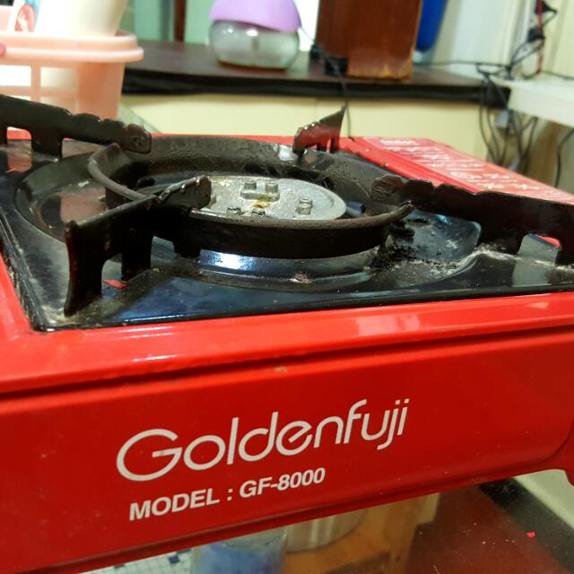Golden FUJI GF 8000 Portable Gas Stove, TV & Home Appliances, Kitchen