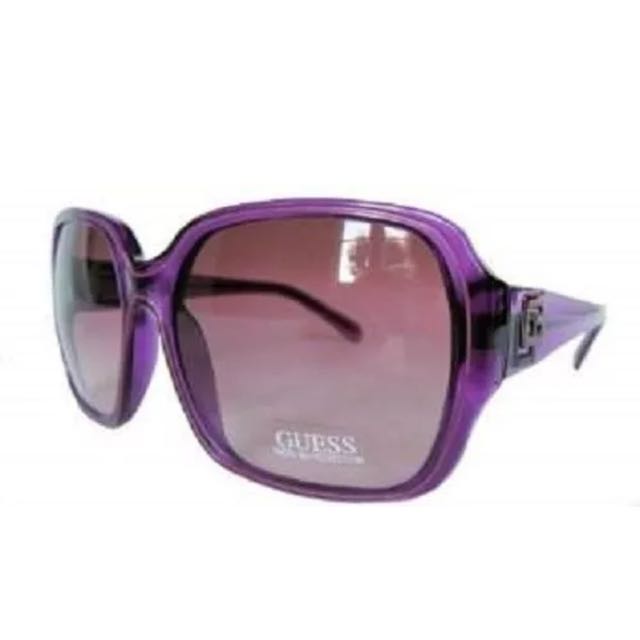guess purple sunglasses