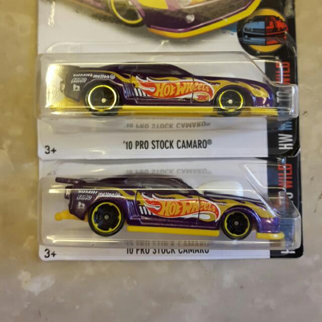 Hot wheels 10 pro stock camaro treasure hunt store