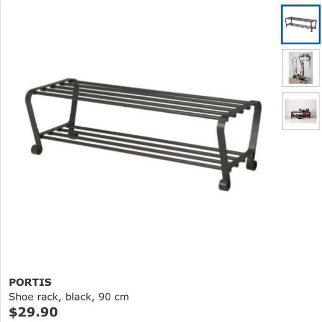 Ikea Shoe Rack, Furniture & Home Living, Furniture, Shelves,