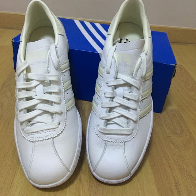adidas tobacco leather sneakers