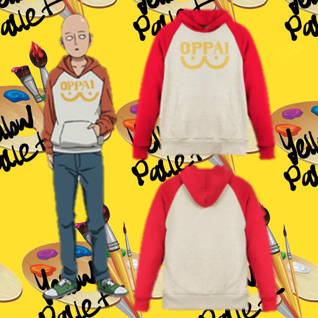 Saitama One Punch Man Oppai Hoodie Bulletin Board Preorders On Carousell Check out our oppai saitama hoodie selection for the very best in unique or custom, handmade pieces from our shops. saitama one punch man oppai hoodie