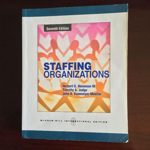 Staffing Organizations Organisations Books Stationery