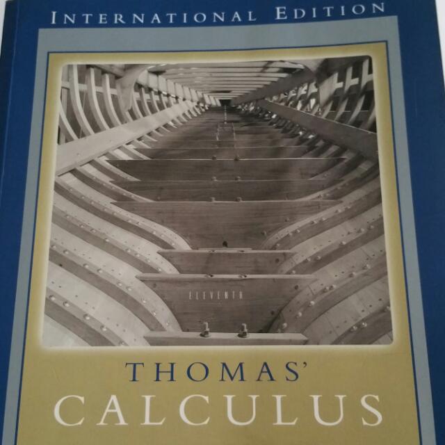 Thomas Math Book Thomas Calculus, 11th Edition, Hobbies & Toys, Books & Magazines ...