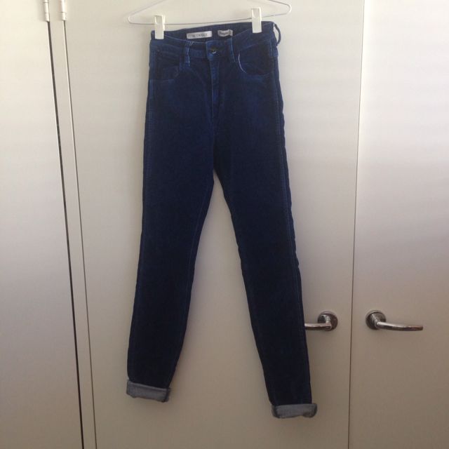 wrangler velvet jeans