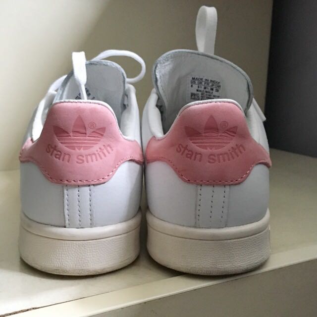Stan smith white ray pink outlet