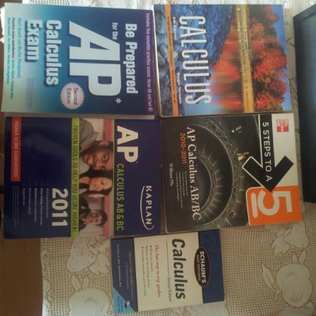 Ap Calculus Prep Books Books Stationery Textbooks On Carousell