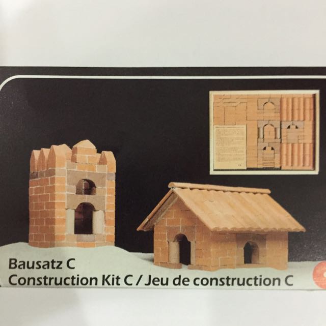 mini brick house building kit