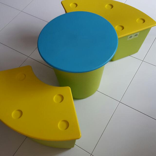 ikea toy storage table