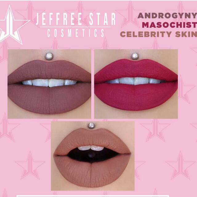 Jeffree Star Launch Androgyny Celebrity Skin Health Beauty Makeup On Carousell