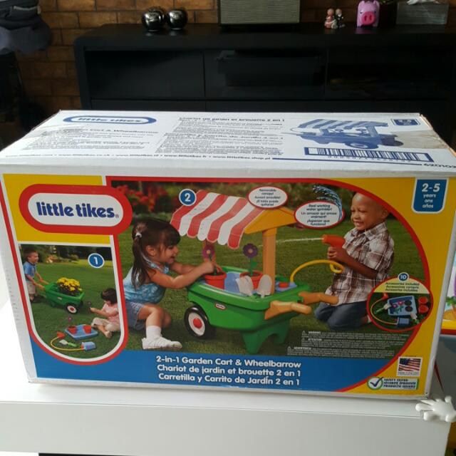 Little Tikes 2 In 1 Garden Cart And Wheelbarrow Babies Kids On