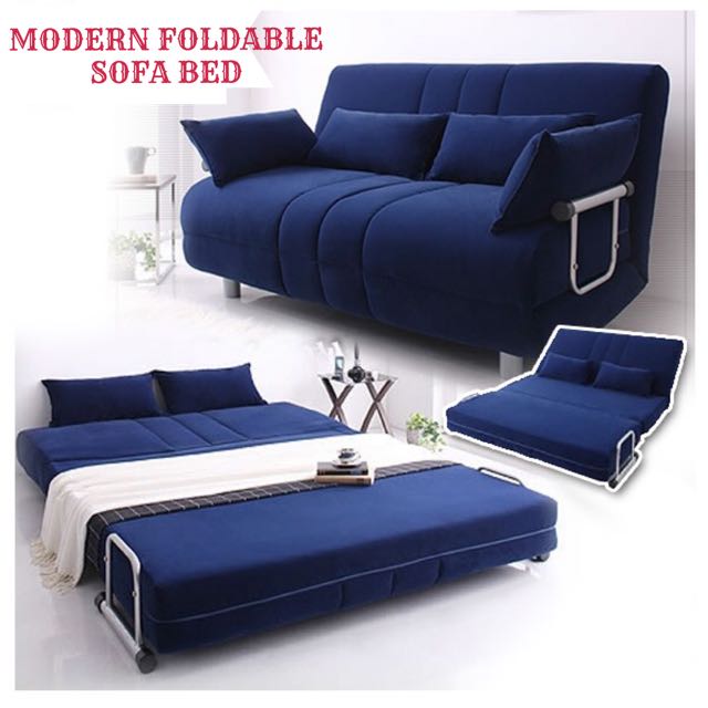 Daniel Modern Elegant Foldable Sofa Bed Minimalist Space Saving