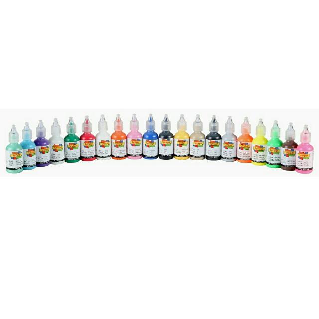 Scribbles 3d Dimensional Fabric Paint 1oz 29 5ml 20 Pkg Shiny