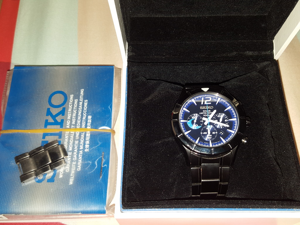 Seiko v175 limited edition best sale