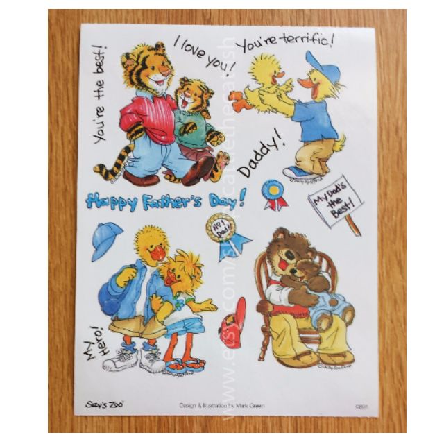 Suzy S Zoo Sticker Happy Father S Day Hobbies Toys Stationery Craft Occasions Party Supplies On Carousell Suzy S Zoo Sticker Happy Father S Day Hobbies Toys Stationery Craft Occasions Party Supplies On Carousell